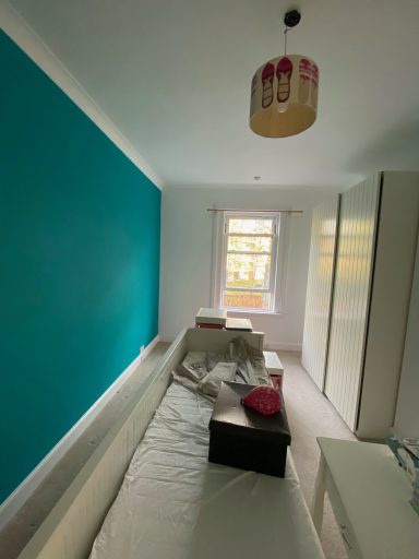 Lovely little paint job in clients small bedroom.
